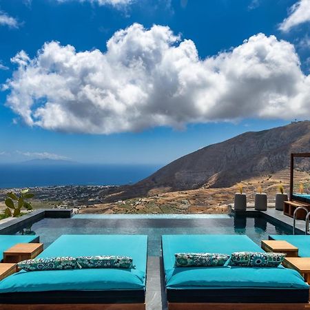 สกายฟอลล์ สวีท - สำหรับผู้ใหญ่เท่านั้น Hotel Pyrgos Kallistis ภายนอก รูปภาพ