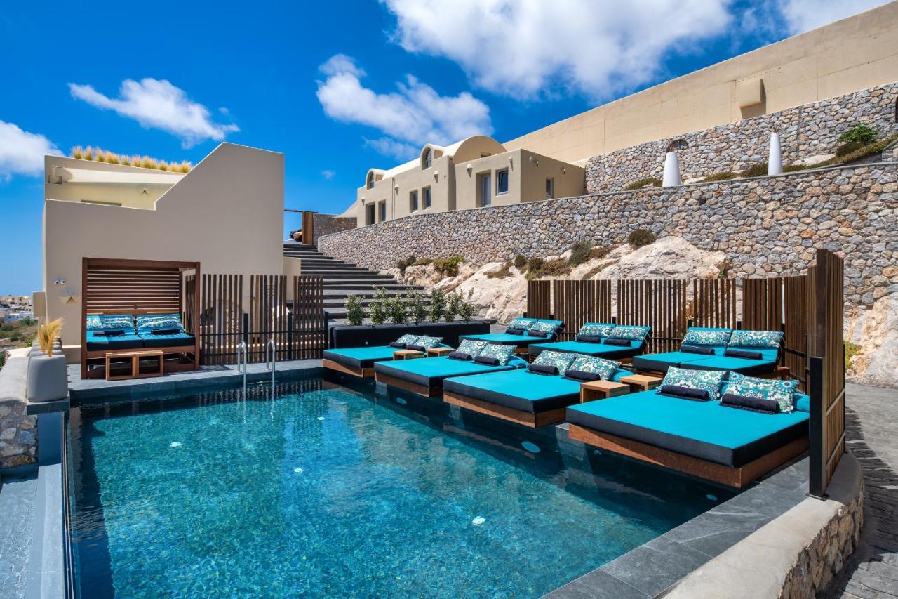 สกายฟอลล์ สวีท - สำหรับผู้ใหญ่เท่านั้น Hotel Pyrgos Kallistis ภายนอก รูปภาพ