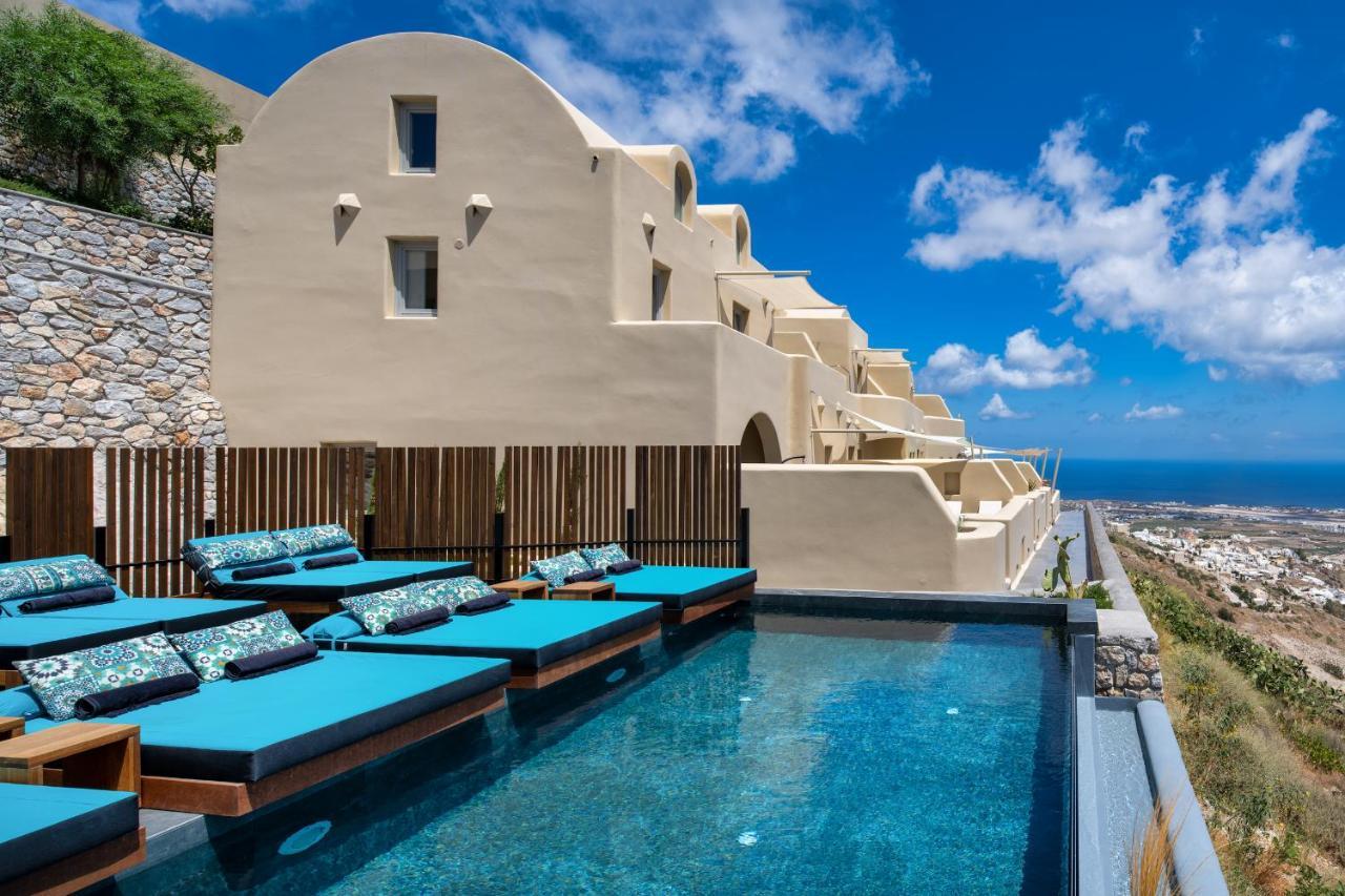 สกายฟอลล์ สวีท - สำหรับผู้ใหญ่เท่านั้น Hotel Pyrgos Kallistis ภายนอก รูปภาพ