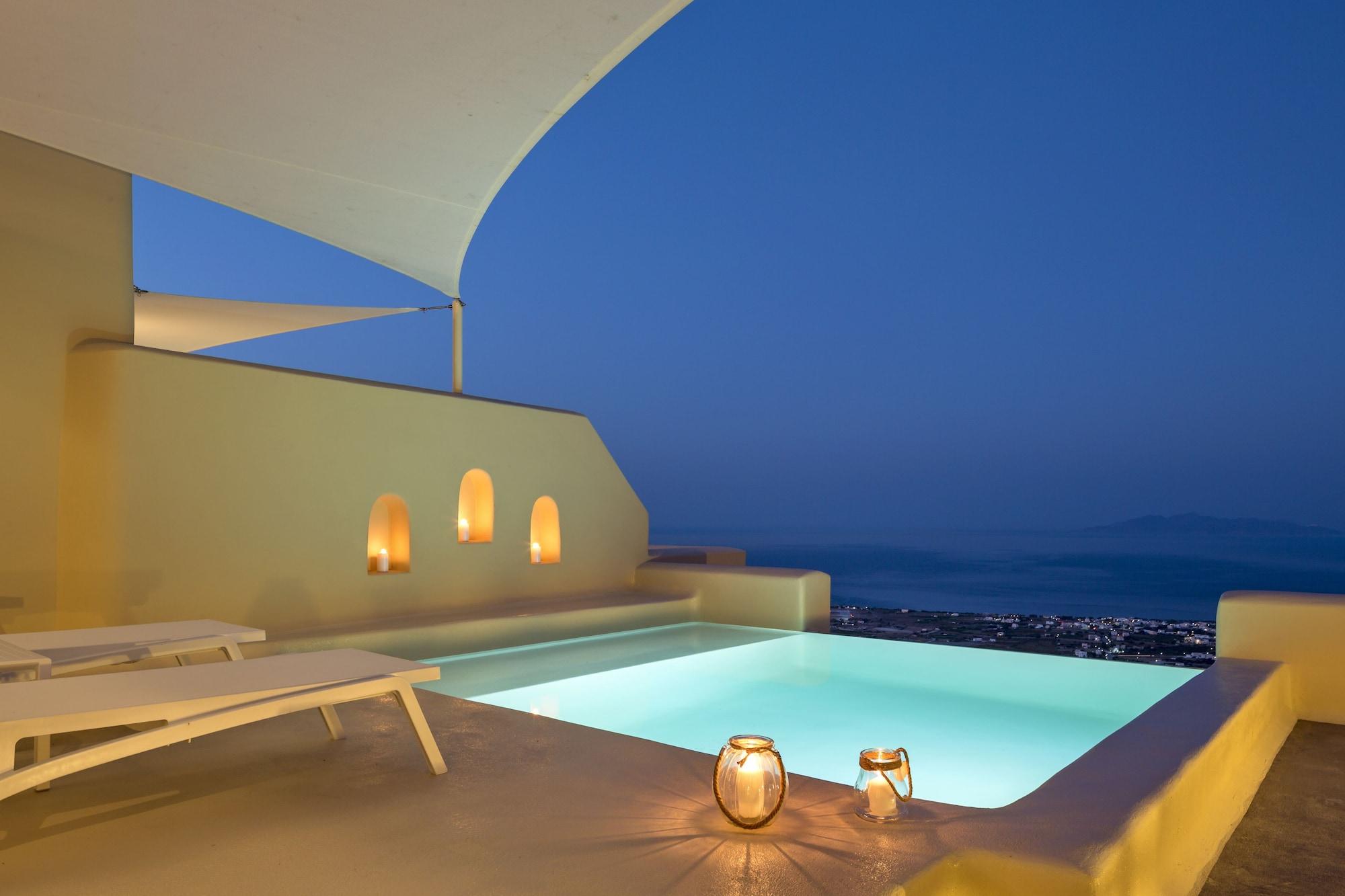 สกายฟอลล์ สวีท - สำหรับผู้ใหญ่เท่านั้น Hotel Pyrgos Kallistis ภายนอก รูปภาพ