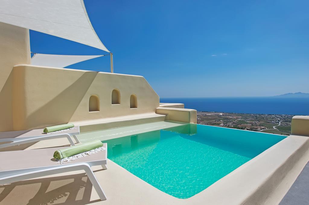 สกายฟอลล์ สวีท - สำหรับผู้ใหญ่เท่านั้น Hotel Pyrgos Kallistis ภายนอก รูปภาพ